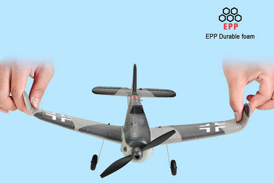 Radiostyrt flygplan - Mini FW190 BL TopRC - 4 kanals - 2,4Ghz - SRTF