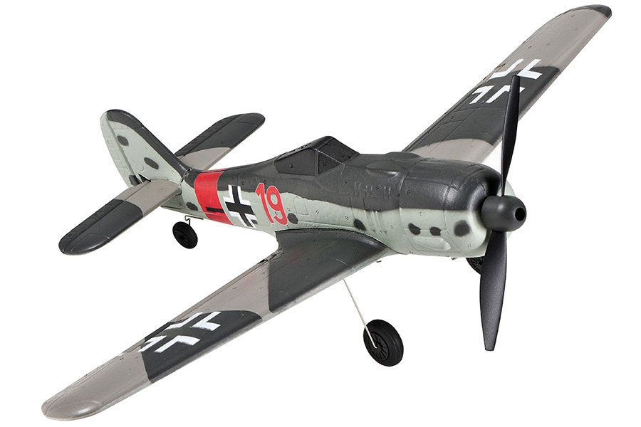 Radiostyrt flygplan - Mini FW190 BL TopRC - 4 kanals - 2,4Ghz - SRTF