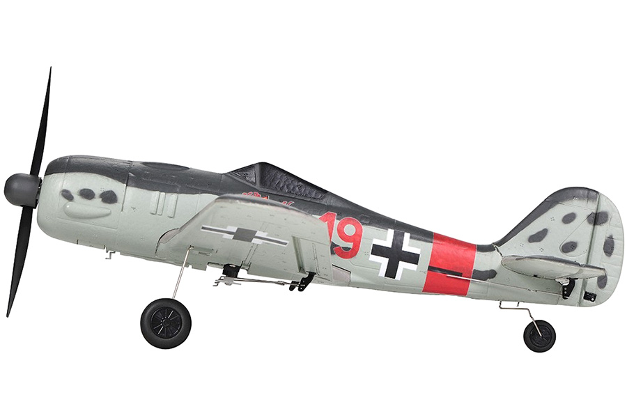 Radiostyrt flygplan - Mini FW190 BL TopRC - 4 kanals - 2,4Ghz - SRTF