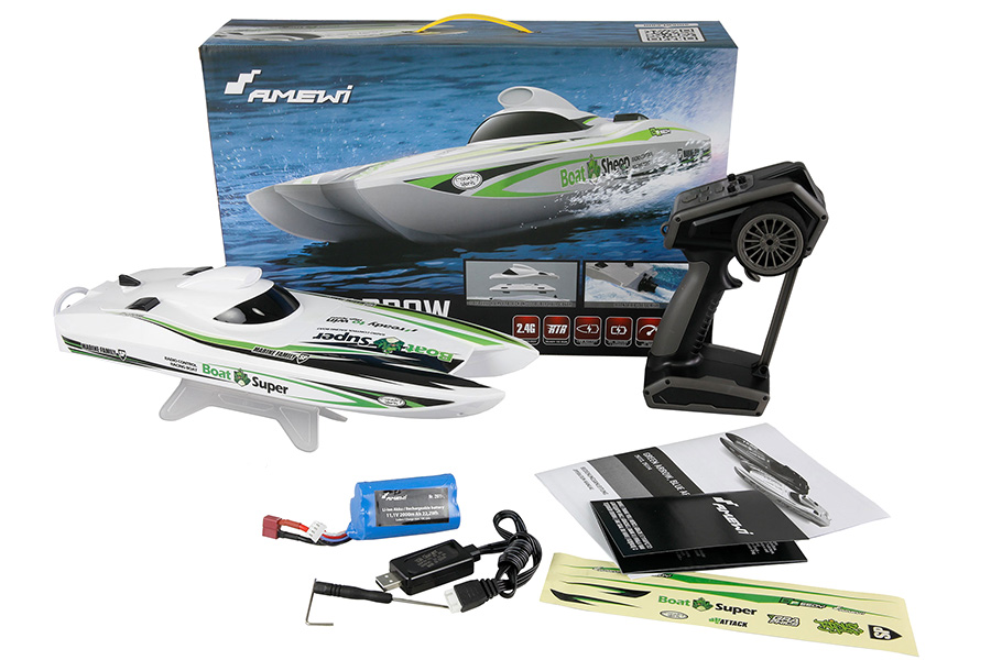 Radiostyrd båt - Green Arrow Jet BL - 2,4Ghz - RTR