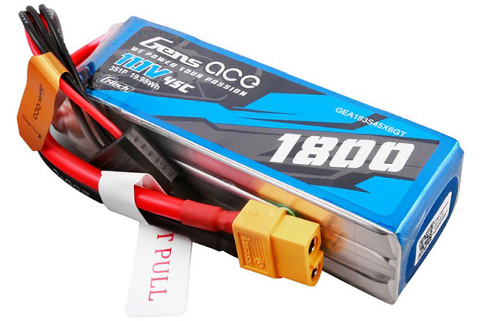RC Radiostyrt Batteri - 11,1V 1800mAh LiPo - 45C - XT60 - Gens Ace