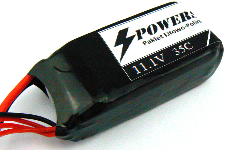 RC Radiostyrt Batteri LiPo 1500mAh 11,1V 35C PS - T-kontakt / XT60