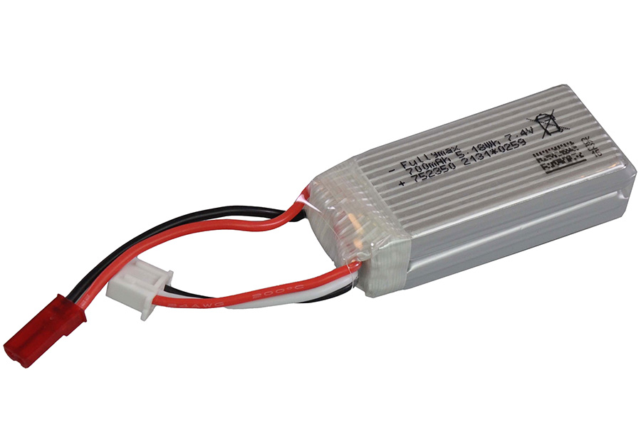 RC Radiostyrt LiPo Batteri 2S 7,4V 700mAh BEC AXF180