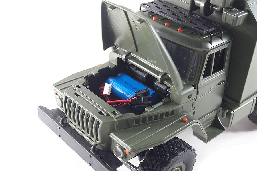 RC Militärlastbil - Ural B36 LKW 6WD - 1:16 - 2,4Ghz - RTR