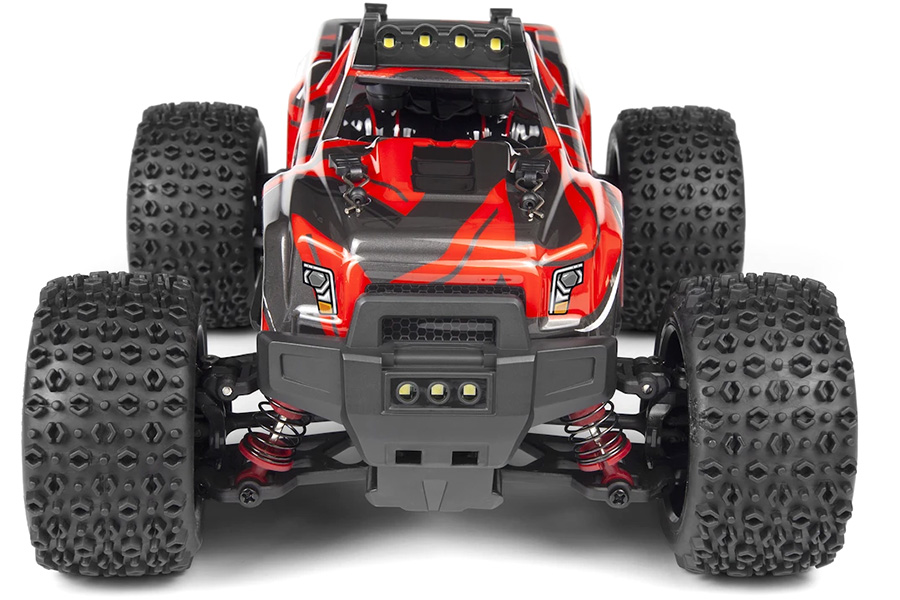 Radiostyrd bil - Maverick RC Atom AT1 Red 4WD - 1:18 - 2,4Ghz - RTR