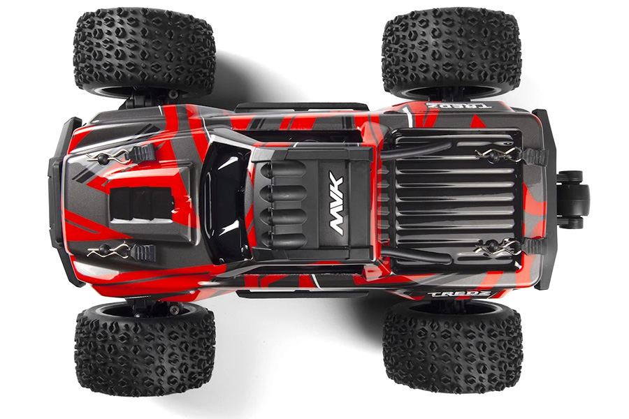 Radiostyrd bil - Maverick RC Atom AT1 Red 4WD - 1:18 - 2,4Ghz - RTR