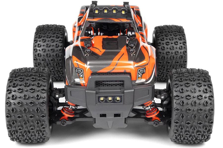 Radiostyrd bil - Maverick RC Atom AT1 Orange 4WD - 1:18 - 2,4Ghz - RTR