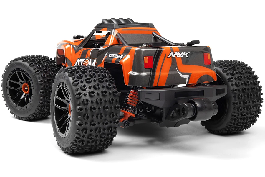 Radiostyrd bil - Maverick RC Atom AT1 Orange 4WD - 1:18 - 2,4Ghz - RTR