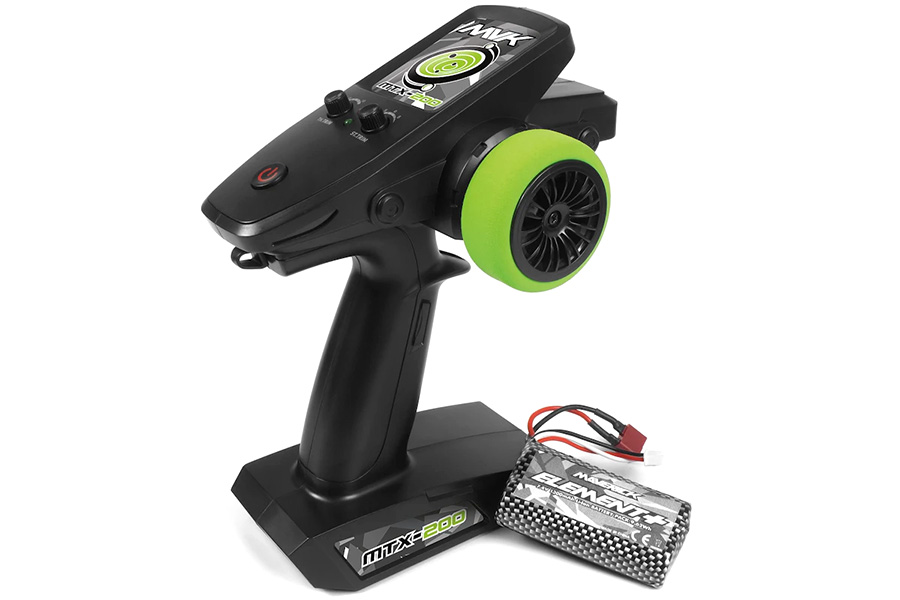 Radiostyrd bil - Maverick RC Atom AT1 Green 4WD - 1:18 - 2,4Ghz - RTR