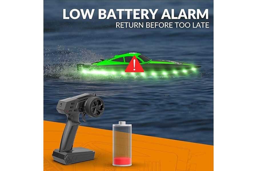 Radiostyrd båt - Vector Lumen - Green - 2,4Ghz - RTR