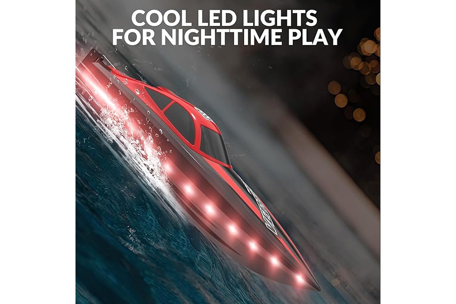 Radiostyrd båt - Vector Lumen - Red - 2,4Ghz - RTR