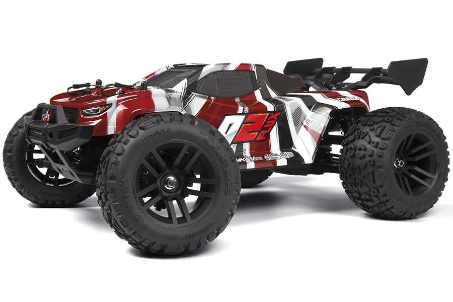 Radiostyrda bilar - 1:10 - Quantum2 XT Flux BL Red - 4WD - 2,4Ghz - RTR