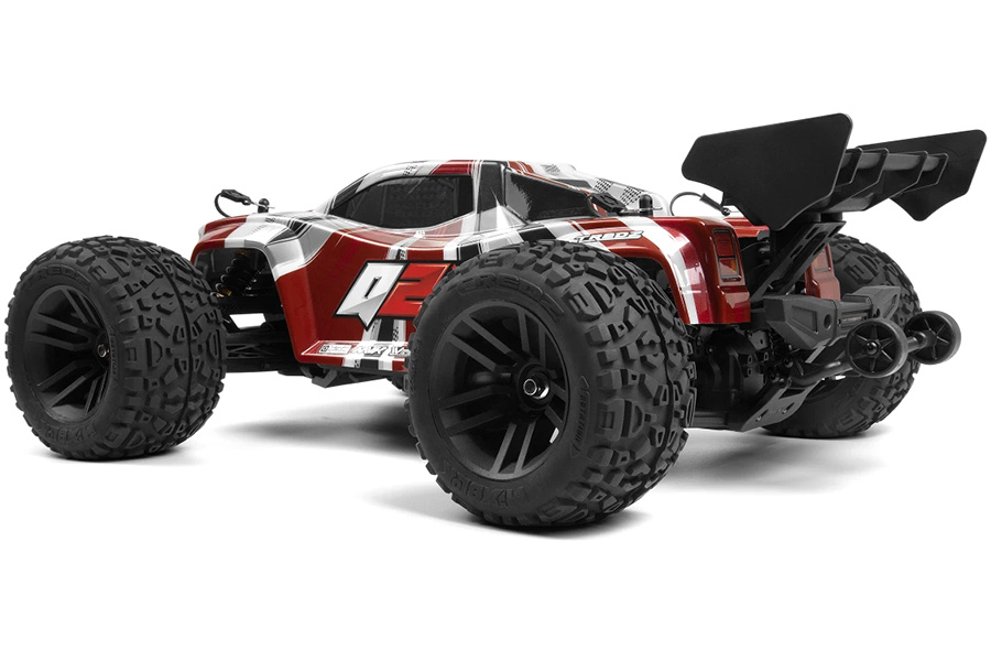 Radiostyrda bilar - 1:10 - Quantum2 XT Flux BL Red - 4WD - 2,4Ghz - RTR