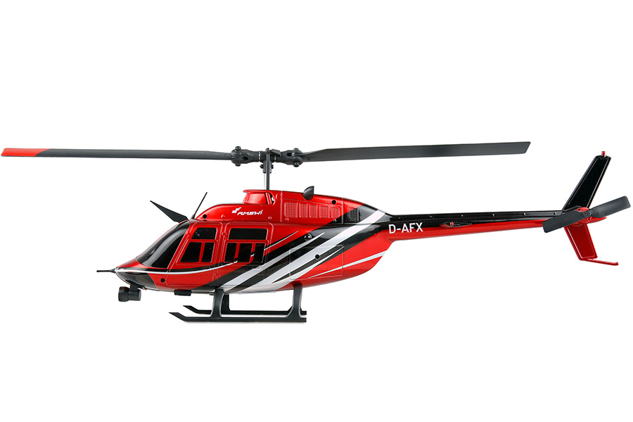 Radiostyrd helikopter - Bell 206 CP Jet Ranger - 2,4Ghz - 6G - 6ch - RTF