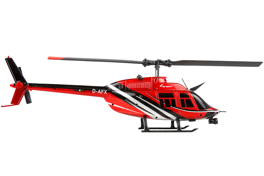 Radiostyrd helikopter - Bell 206 CP Jet Ranger - 2,4Ghz - 6G - 6ch - RTF
