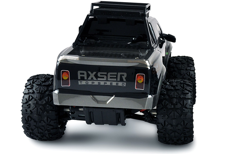 Radiostyrda bilar - 1:10 - Warrior Monster Truck 4wd - 2,4Ghz - Svart/Blå - RTR