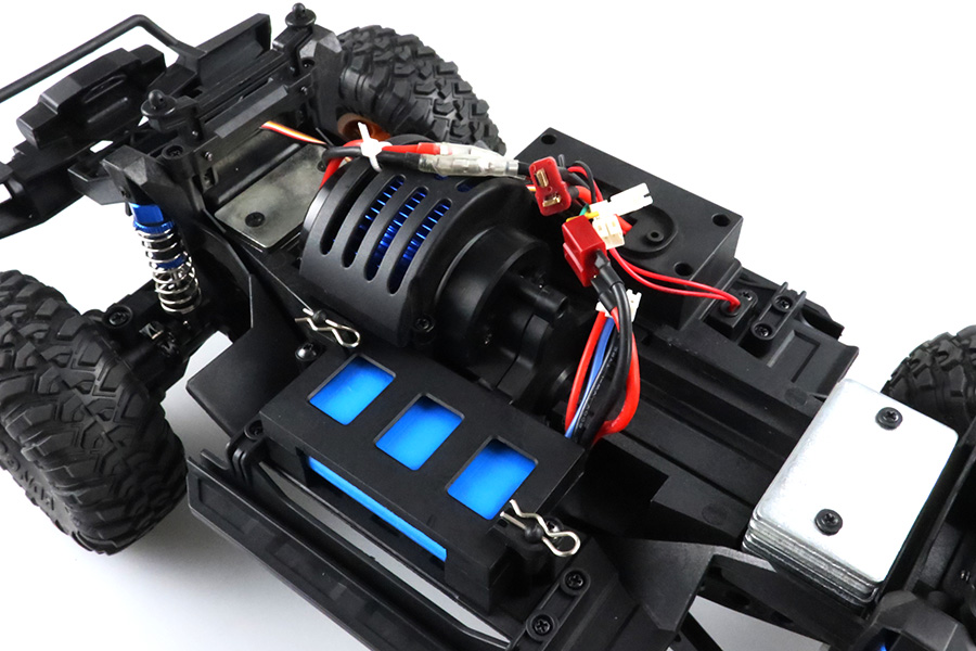 RC Crawler - 1:10 - Dirt Climbing Beast Pick-Up Crawler 4wd - 2,4Ghz - Svart/grön - RTR
