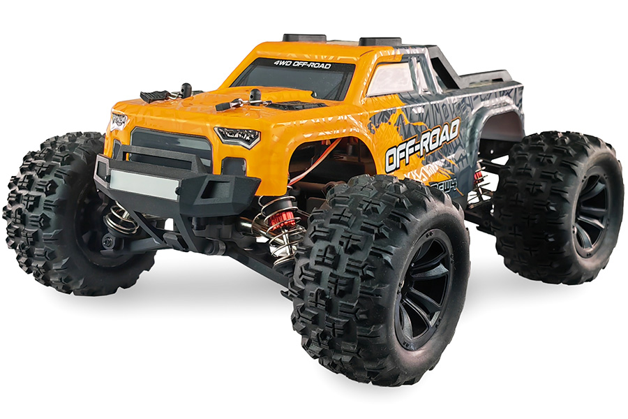 RC bil - 1:16 - MEW4 Monstertruck BL 4wd - 2,4Ghz - RTR