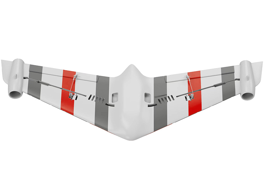 RC Flygplan - Eagle Twin V2 BL - Röd - 5ch - PNP