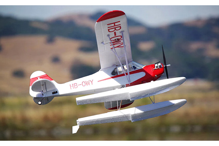 RC Sjöflygplan - Piper J3 Cub V4 1400 BL - 4CH - PNP