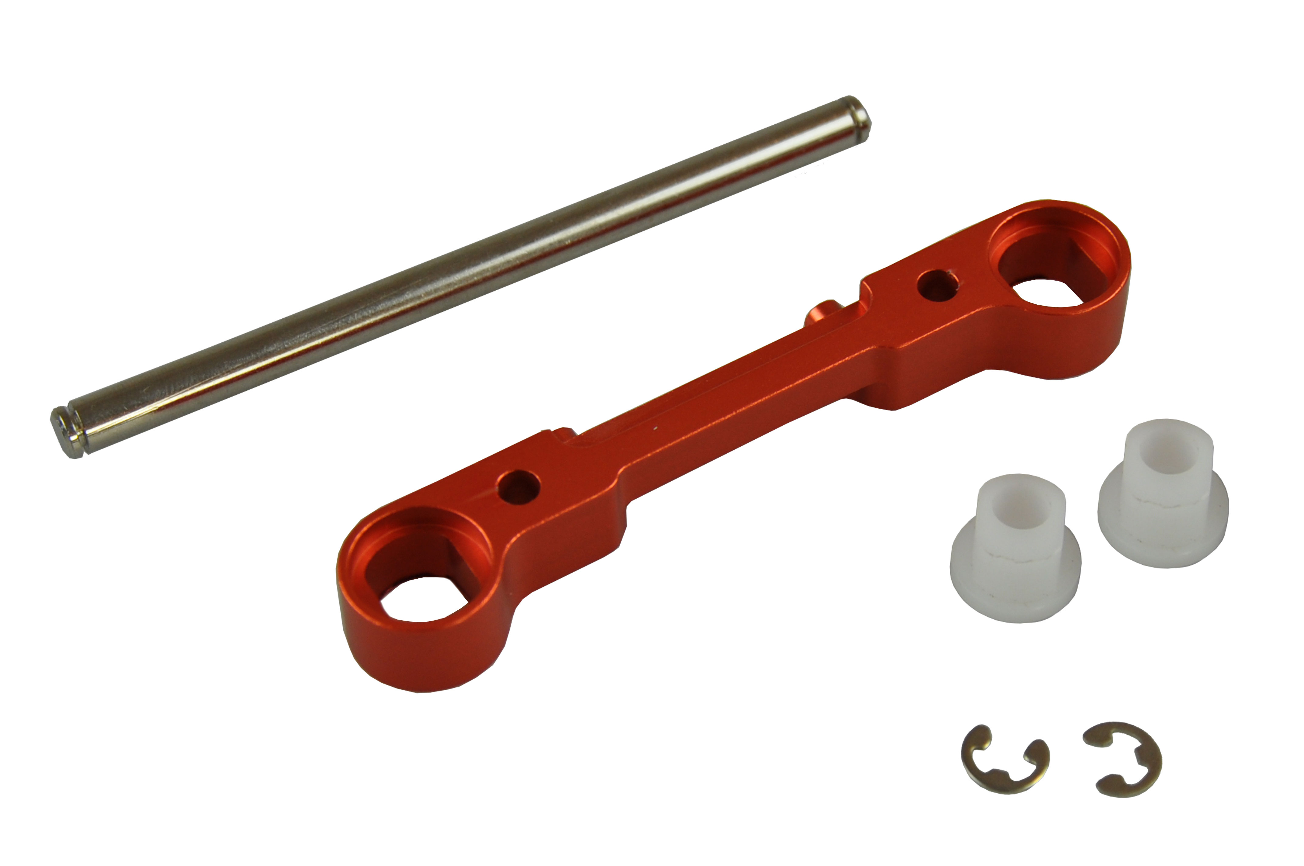 RC Radiostyrt 054007 bakre bärarmshållare aluminium orange