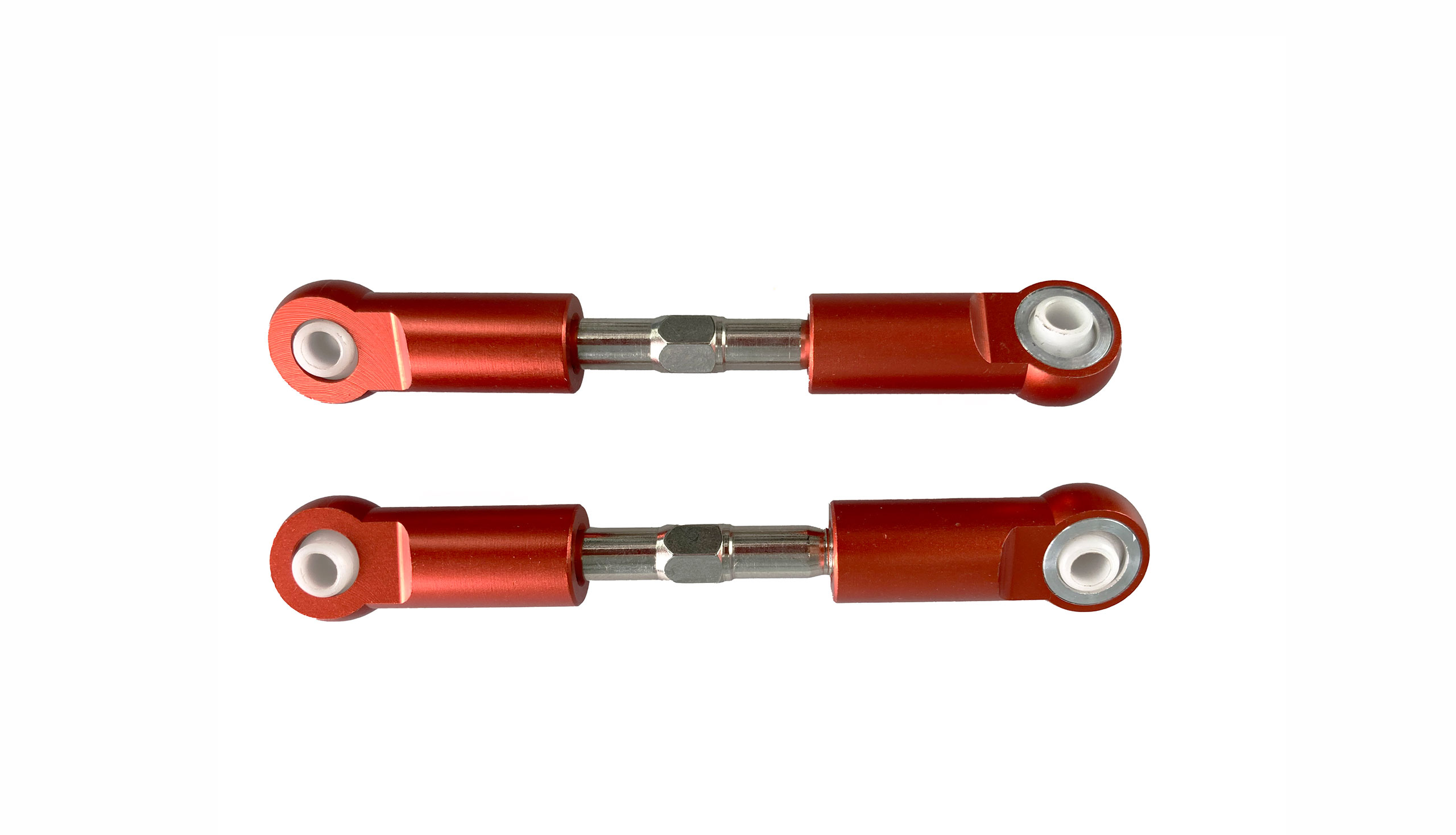 RC Radiostyrt 054011 Främre övre bärarm aluminum orange, 2 st