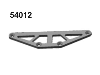 RC Radiostyrt 54012 Bakre förstyvningsplatta aluminium orange
