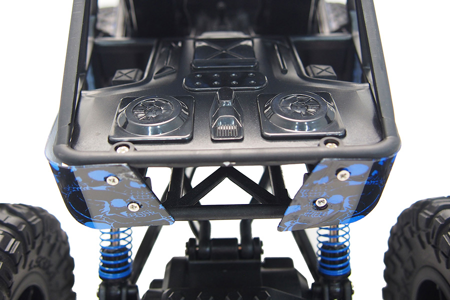 Radiostyrda bilar - 1:10 - Crazy Rock Crawler Blue - 4WD - 2,4Ghz - RTR