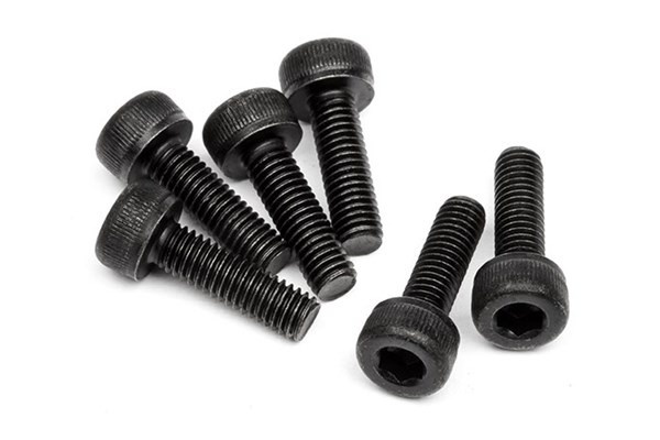 RC Radiostyrt Cap Head Screw M3 X 10Mm (6Pcs)