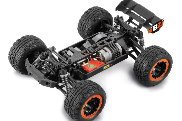 Radiostyrd bil - Slyder ST 4WD Orange - 1:16 - 2,4Ghz - RTR