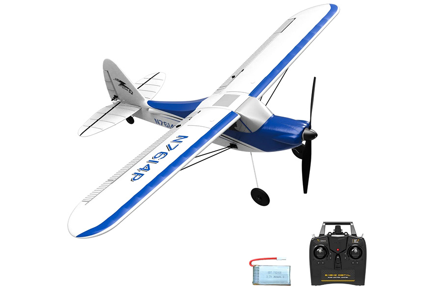 Thumbnail 654 fr Radiostyrt flygplan - Sport Cub 500 BL - 2,4Ghz - Blå - SRTF