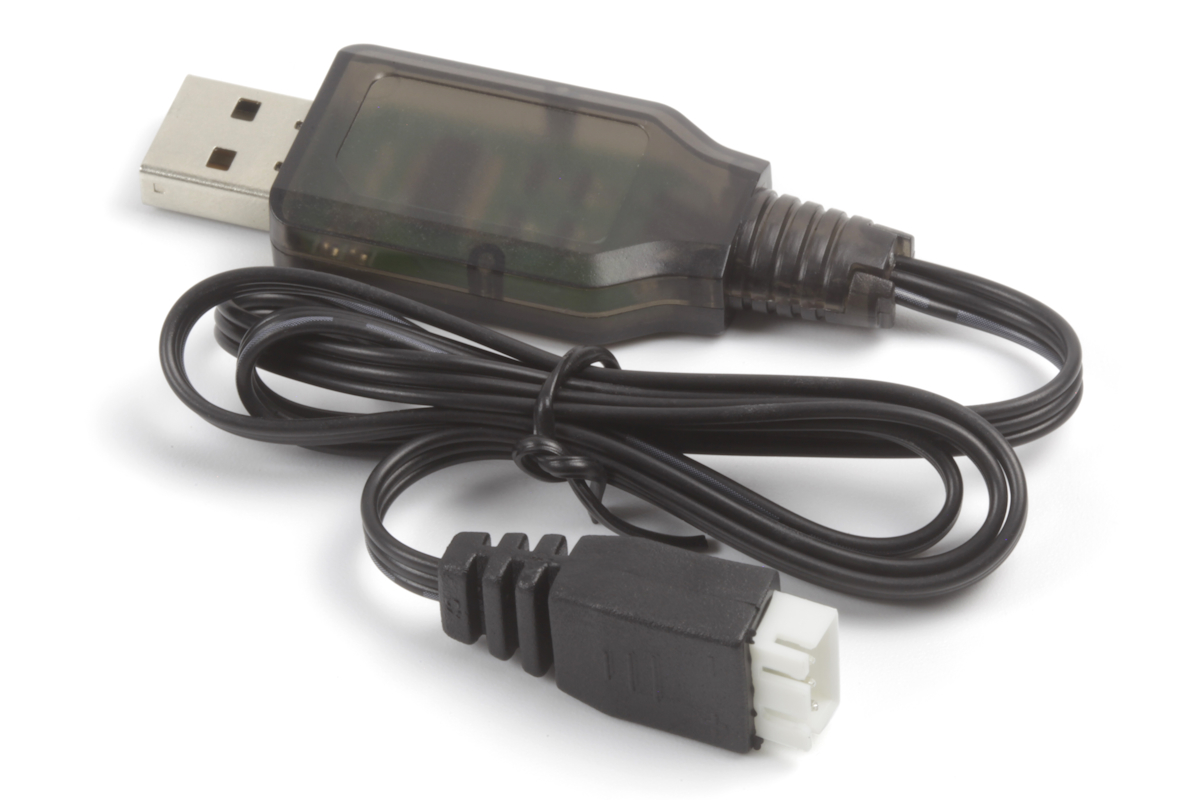 Bild p Batteriladdare - 7,4V LiPo 1000mA - USB Laddare - MV