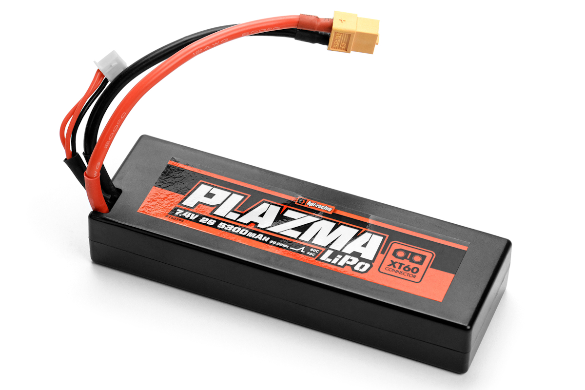 Bild på Batteri - 7,4V 5300mAh LiPo - 40C - XT60 - Plazma