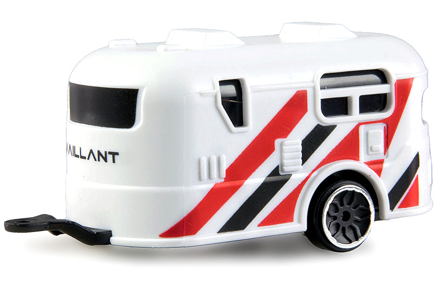 Thumbnail 654 för Radiostyrd bil - 1:64 - RC Pickup Die Cast med släp - Blå - RTR