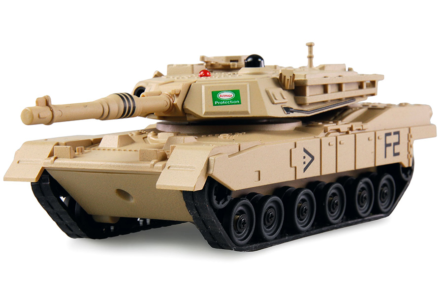 Radiostyrd stridsvagn - 1:72 - Abrams - IR battle - 2,4GHz - RTR