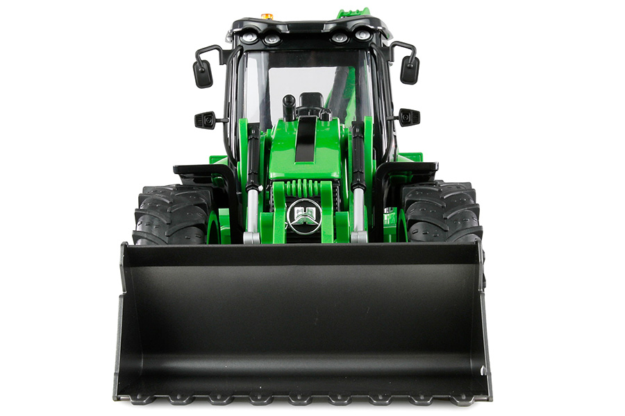 Thumbnail 654 för Radiostyrd Traktor - 1:14 Traktorgrävare med frontlastare - RTR