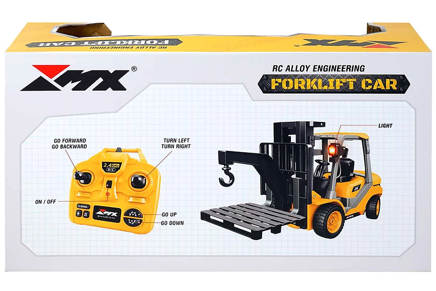 Thumbnail 654 fr Radiostyrd Truck - Gaffeltruck 9 kanals - 1:18 - RTR
