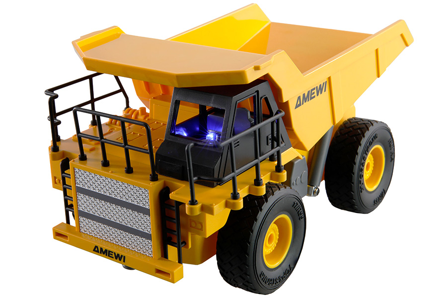 Radiostyrd Grävmaskin och Dumper - 1:24 - RTR