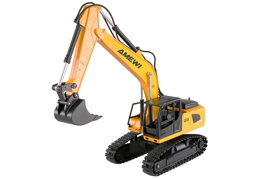Radiostyrd Grävmaskin och Dumper - 1:24 - RTR