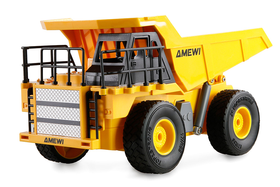 Radiostyrd Grävmaskin och Dumper - 1:24 - RTR
