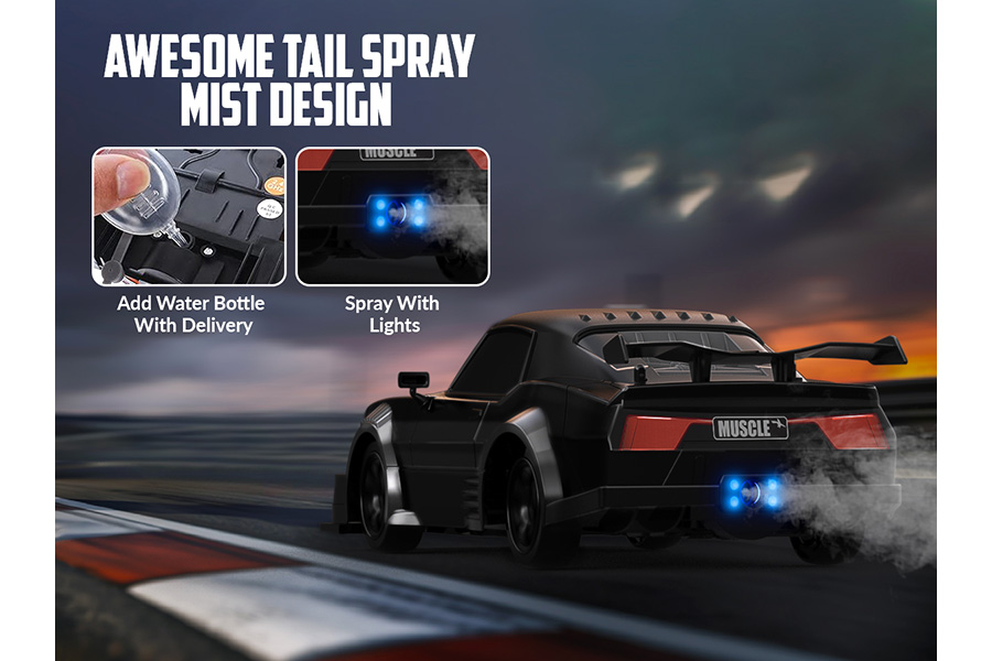 Thumbnail 654 för Radiostyrd bil - Drift Car SC16A04 - 1:16 - RTR