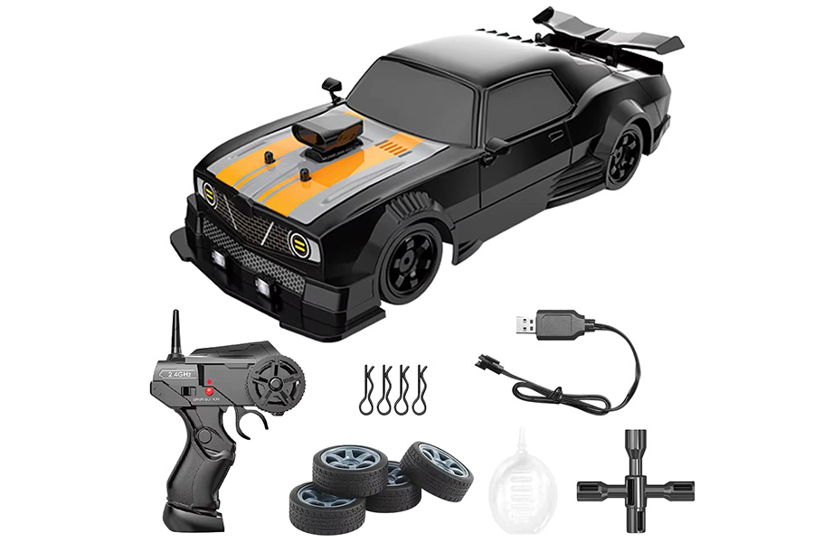 Thumbnail 654 för Radiostyrd bil - Drift Car SC16A04 - 1:16 - RTR