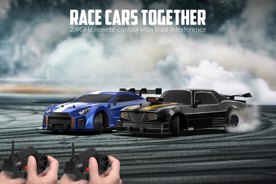 Thumbnail 654 för Radiostyrd bil - Drift Car SC16A04 - 1:16 - RTR