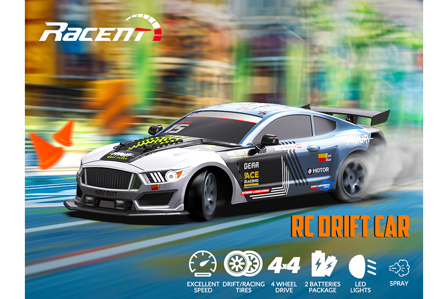 Radiostyrd bil - Drift Car SC16A05 - 1:16 - RTR