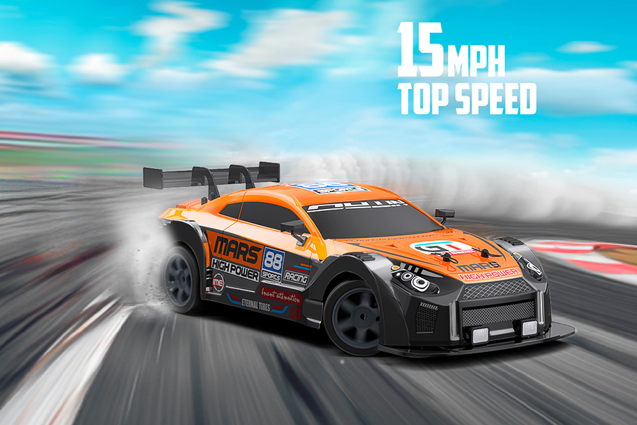Radiostyrd bil - Drift Car SC16A06 - 1:16 - RTR