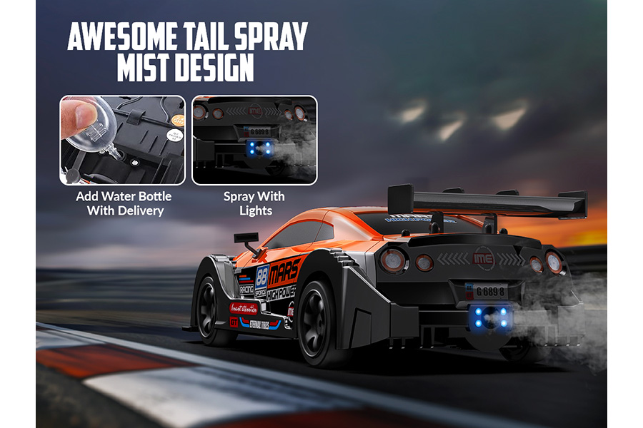 Radiostyrd bil - Drift Car SC16A06 - 1:16 - RTR