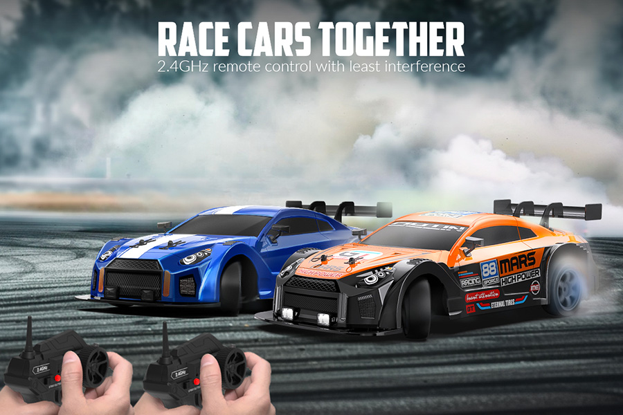 Radiostyrd bil - Drift Car SC16A06 - 1:16 - RTR