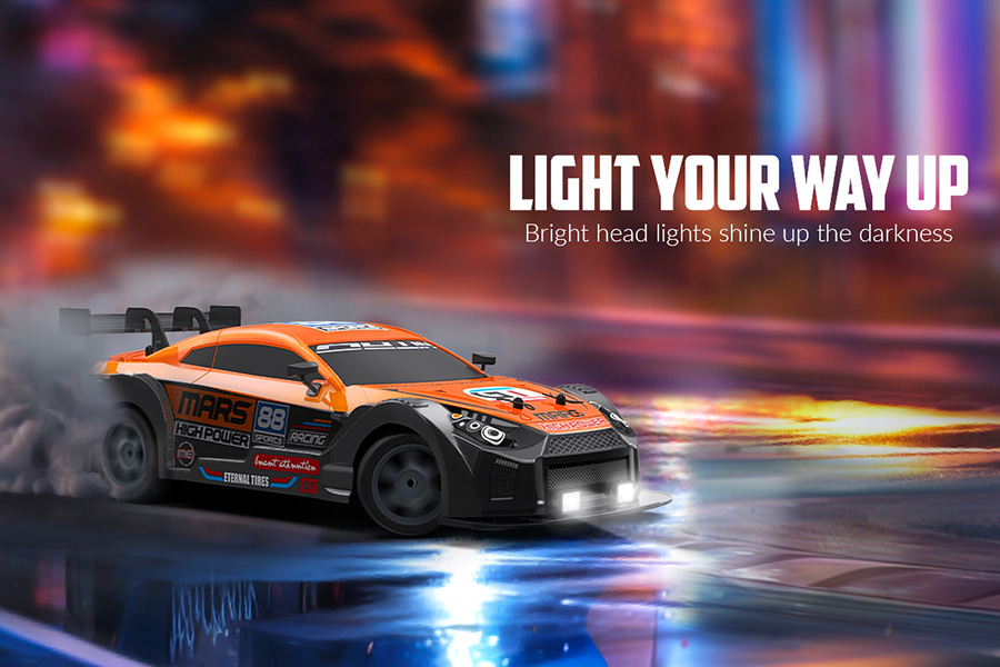 Radiostyrd bil - Drift Car SC16A06 - 1:16 - RTR