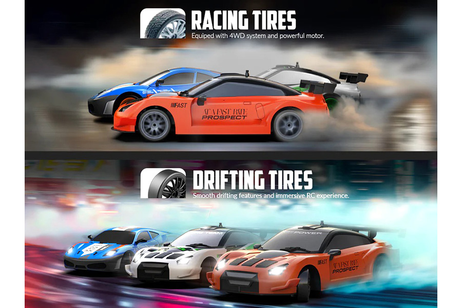 Thumbnail 654 fr Radiostyrd bil - Drift Car 927OB2 - 1:24 - RTR