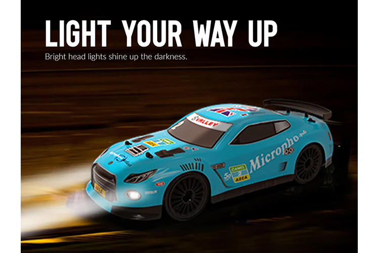 Radiostyrd bil - Drift Car 609B2 Light Blue - 1:14 - RTR
